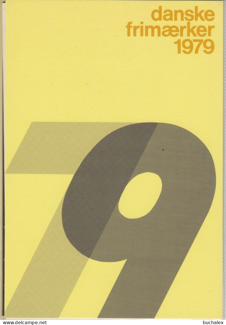 Danske Frimaerker Jahrbuch 1979 ** Postfrisch - Dänemark - Años Completos
