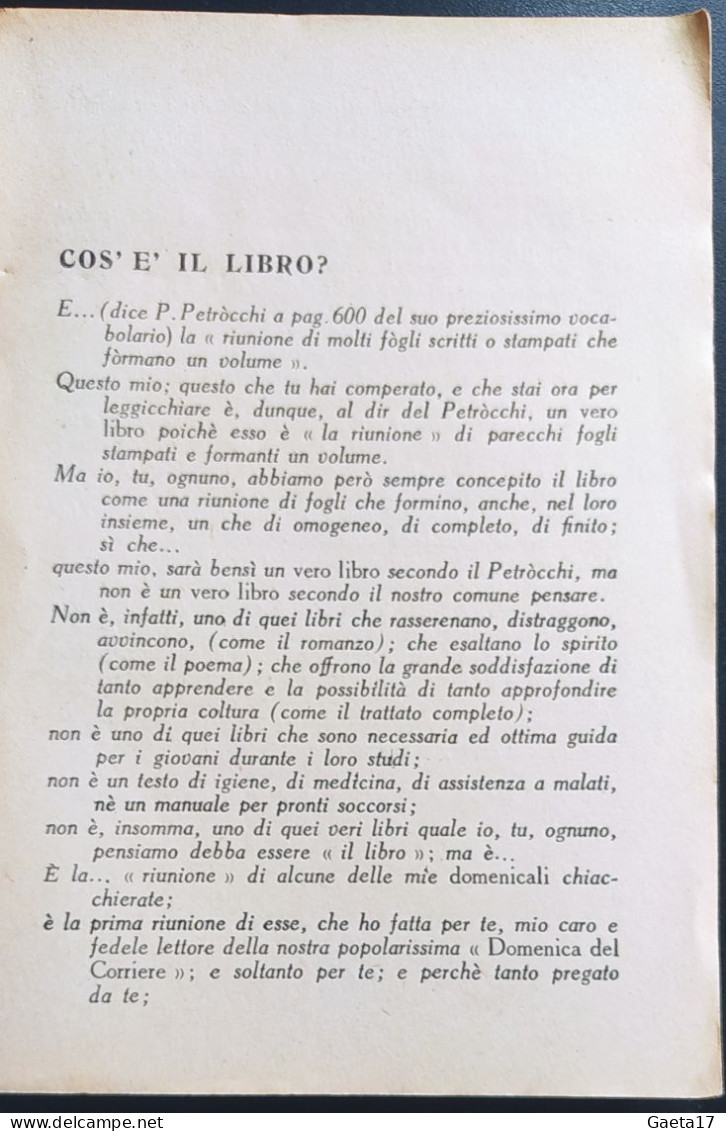 Parla Il Dottor Amal...in Primavera In Estate In Autunno E Nell'inverno (1940) - Otros & Sin Clasificación