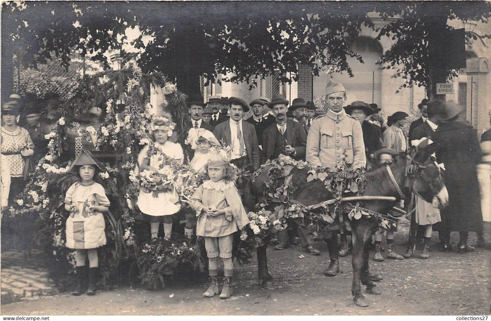 08-RETHEL- CARTE-PHOTO- FÊTE DE  RETHEL 17 AOÛT 1920 - Rethel