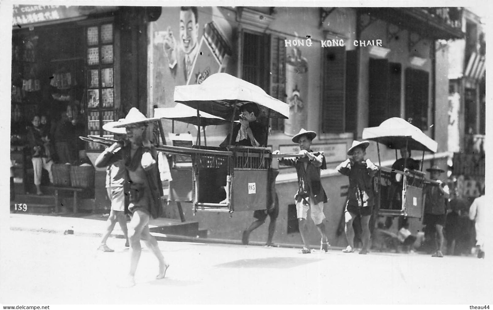 ¤¤  -   CHINE   -   HONG KONG    -   Carte-Photo    -    Chair     -   ¤¤