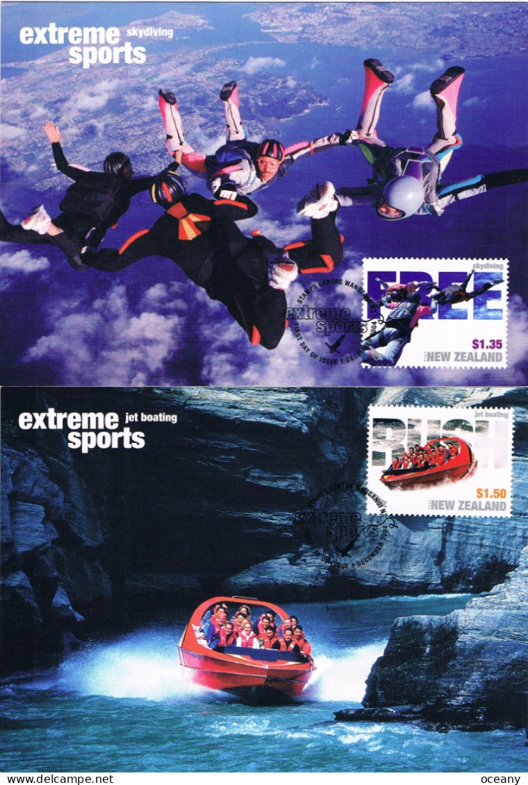 Nouvelle-Zélande - Sports Extrêmes CM 2125/2129 (année 2004) - Sonstige & Ohne Zuordnung