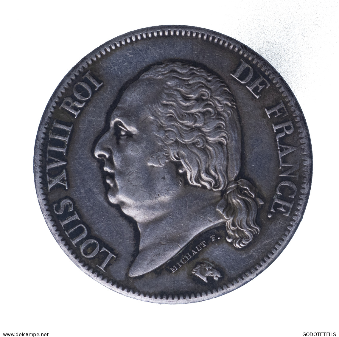 Restauration - Louis XVIII-5 Francs- 1822-Paris - 5 Francs