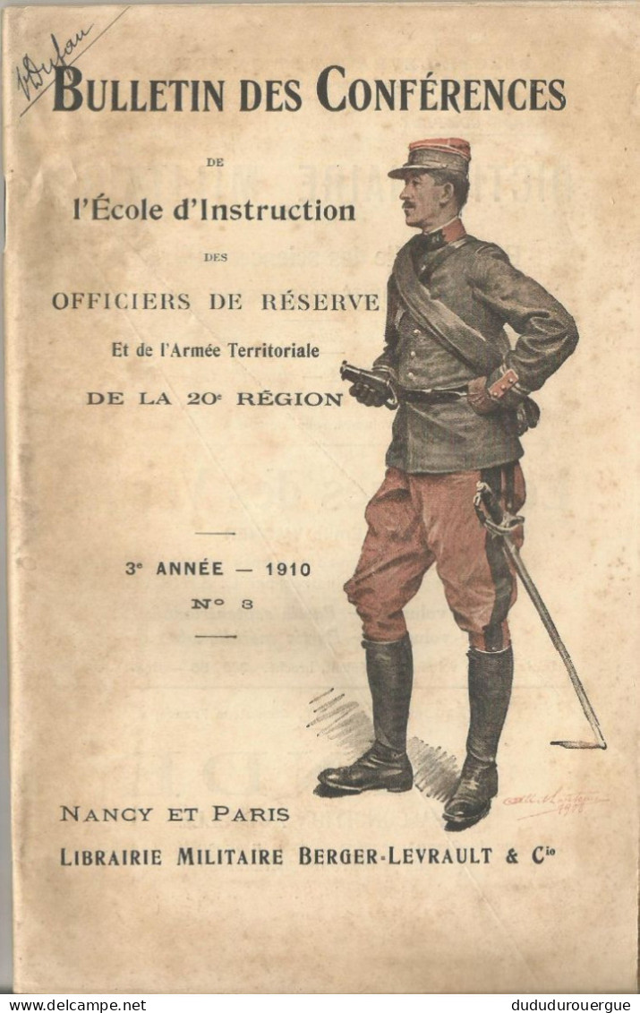 QUELQUES PRINCIPES TACTIQUES ; DE L INITIATIVE EN CAMPAGNE ; LES CHEMINS DE FER EN CAMPAGNE - Sonstige & Ohne Zuordnung