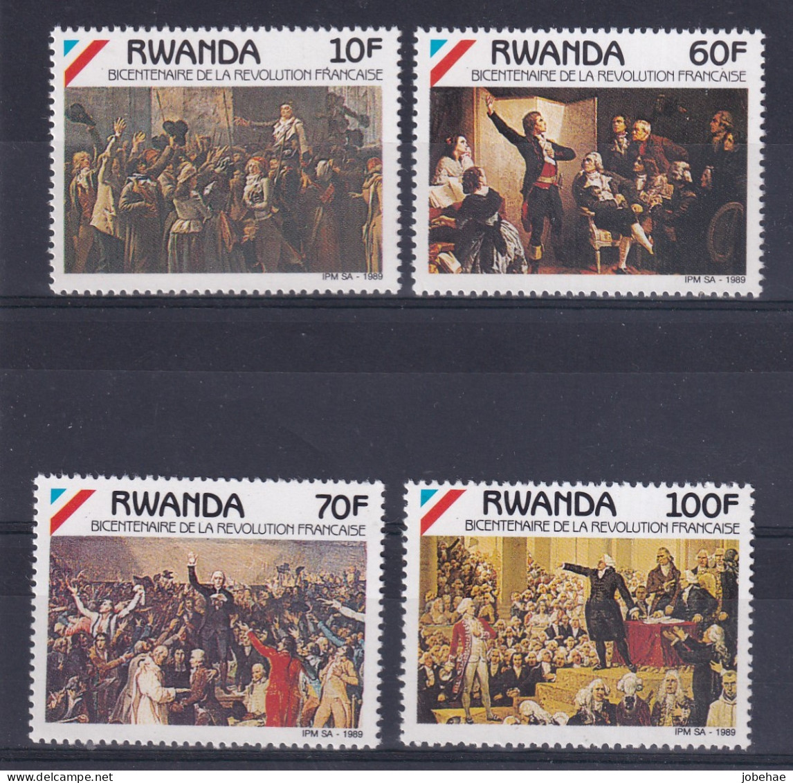 Rep Rwanda YT** 1356-1359 - Unused Stamps