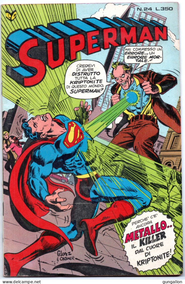 Superman (cenisio 1977) N. 24 - Super Eroi