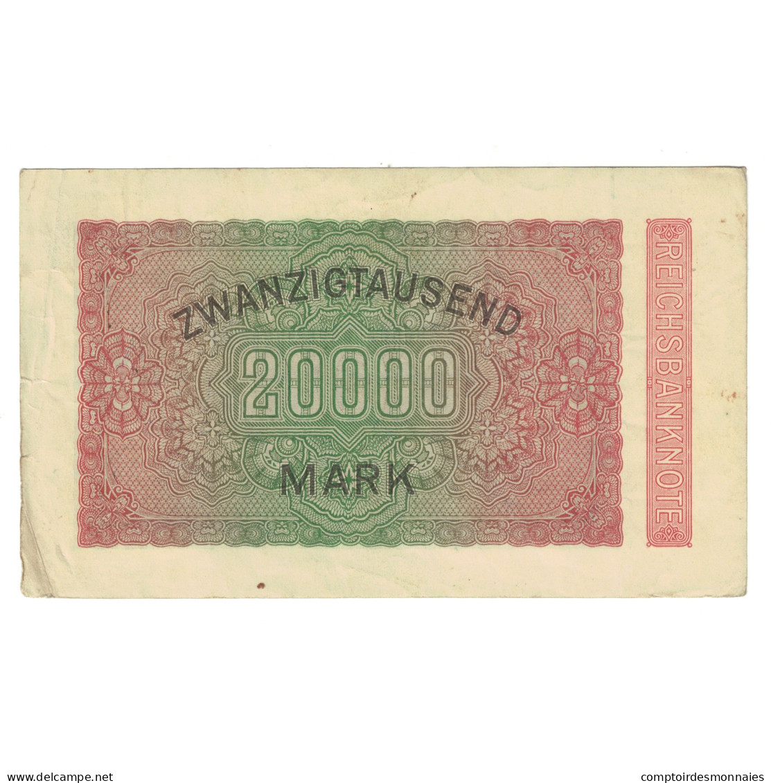 Billet, Allemagne, 20,000 Mark, 1923, 1923-02-20, KM:85d, TTB - 20000 Mark