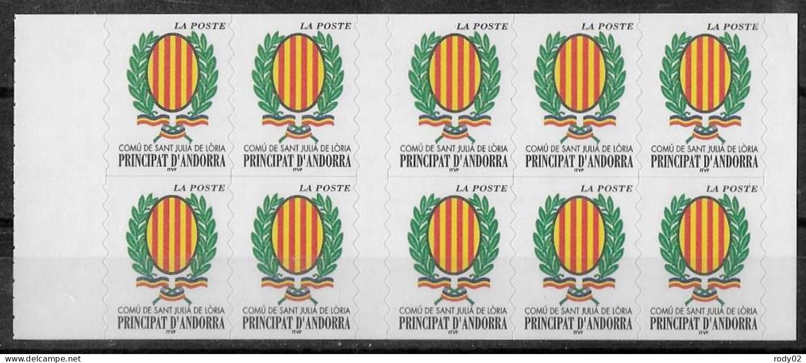 ANDORRE - 5 CARNETS - NEUF** MNH - Carnets