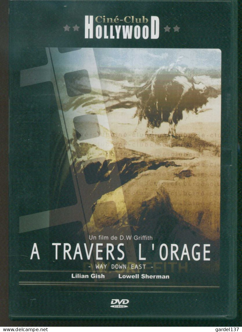 DVD Ciné-Club Hollywood : A Travers L'orage De D. W. Griffith - Collections, Lots & Séries