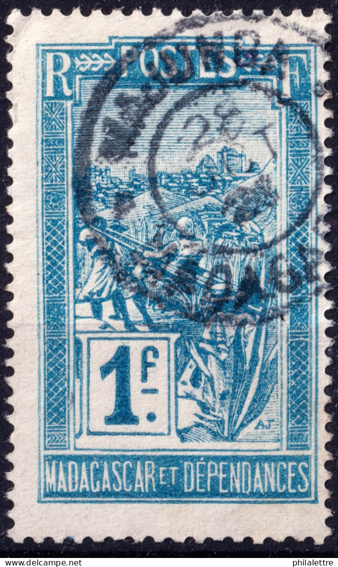 MADAGASCAR - 192? - TàD "MAJUNGA / MADAGASCAR" Sur Yv.143 1fr Bleu Clair - TB - Used Stamps