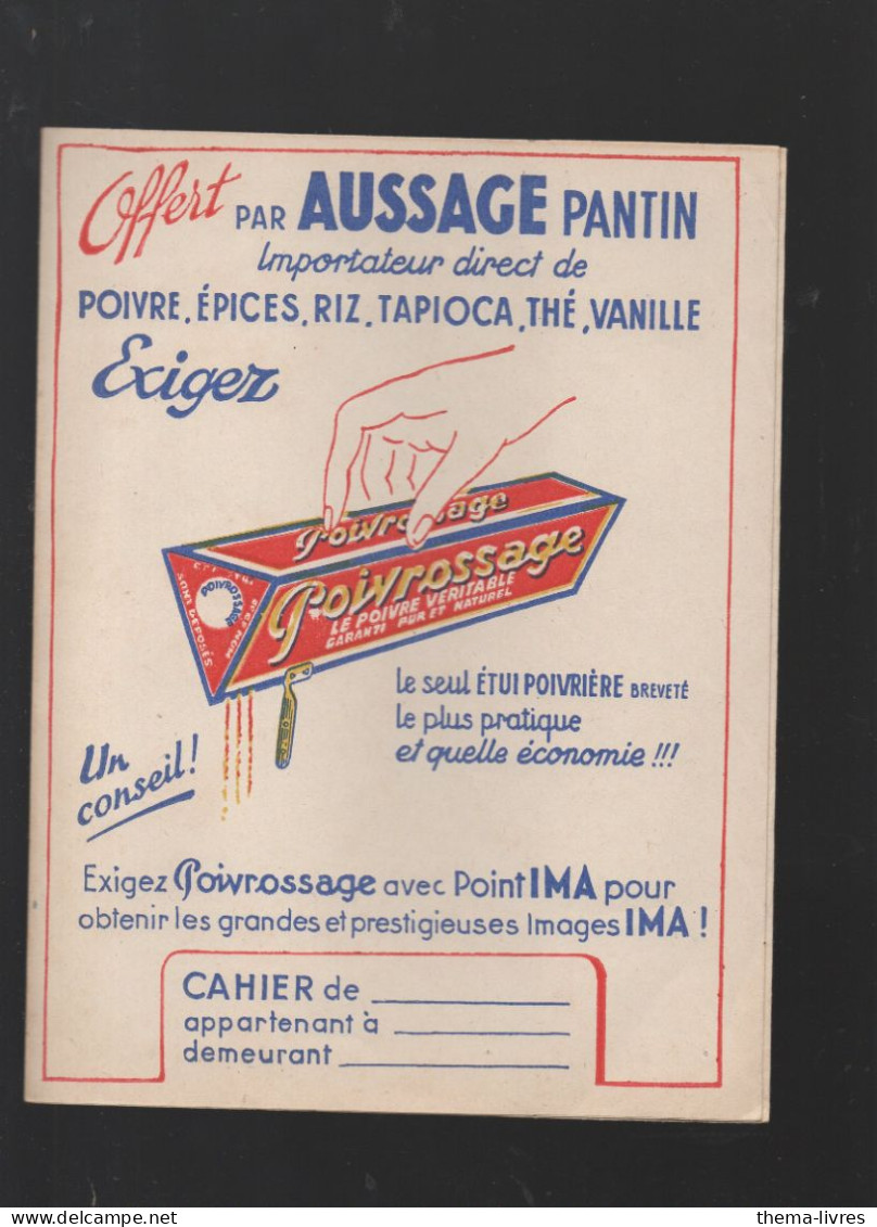 Protège Cahier Publicitaire AUSSAGE PANTIN   (M5679) - Protège-cahiers