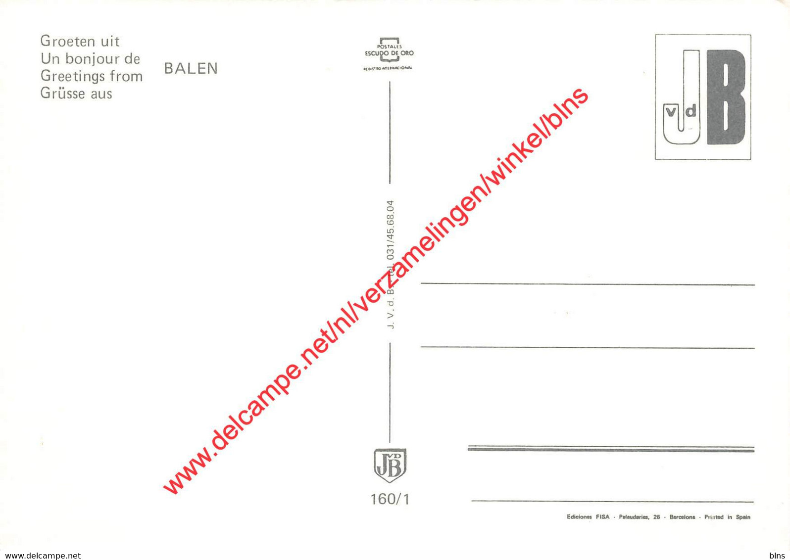 Groeten Uit … - Balen - Balen