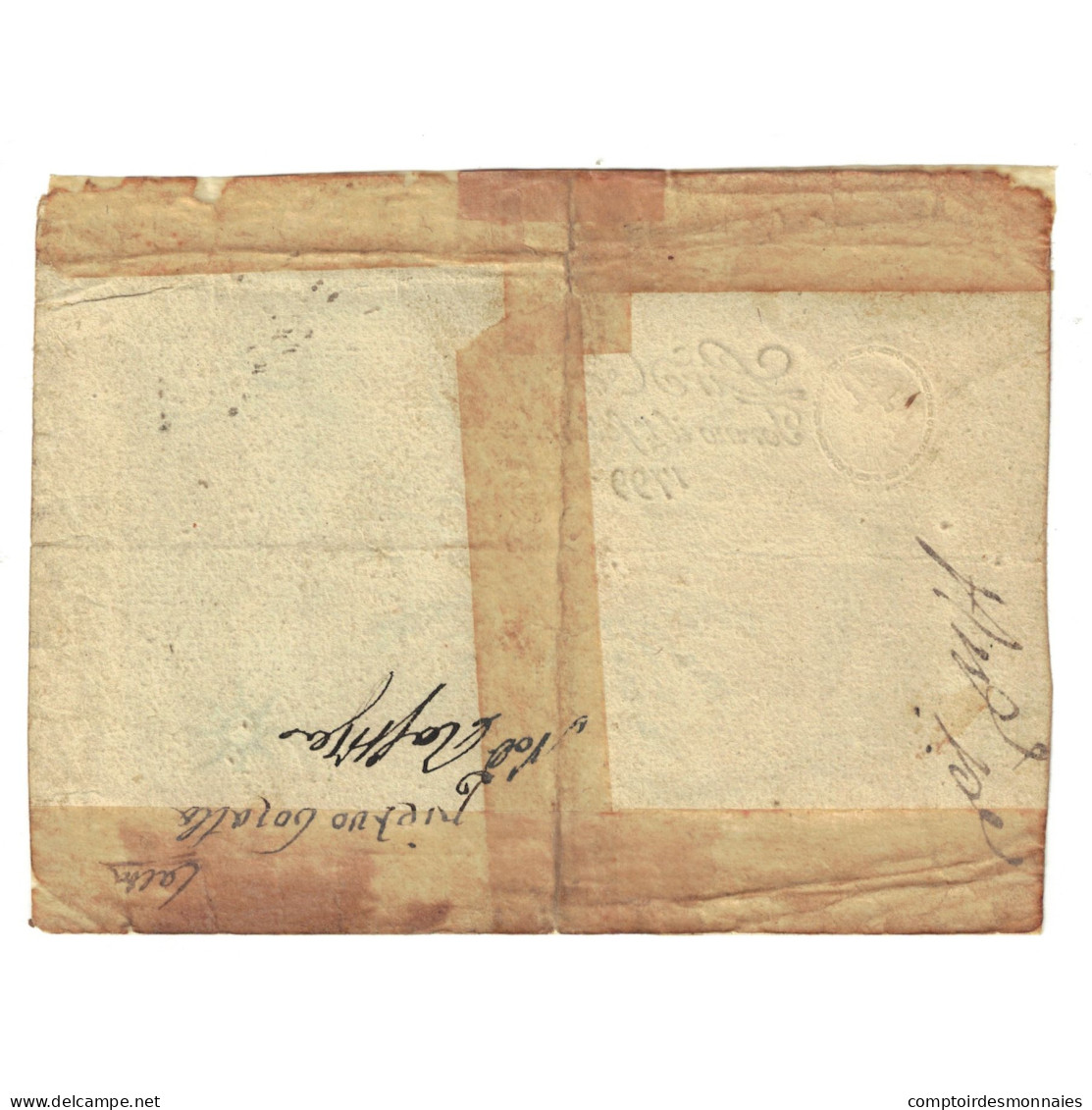 Billet, Italie, 100 Lire, 1799, B - Biglietti Consorziale