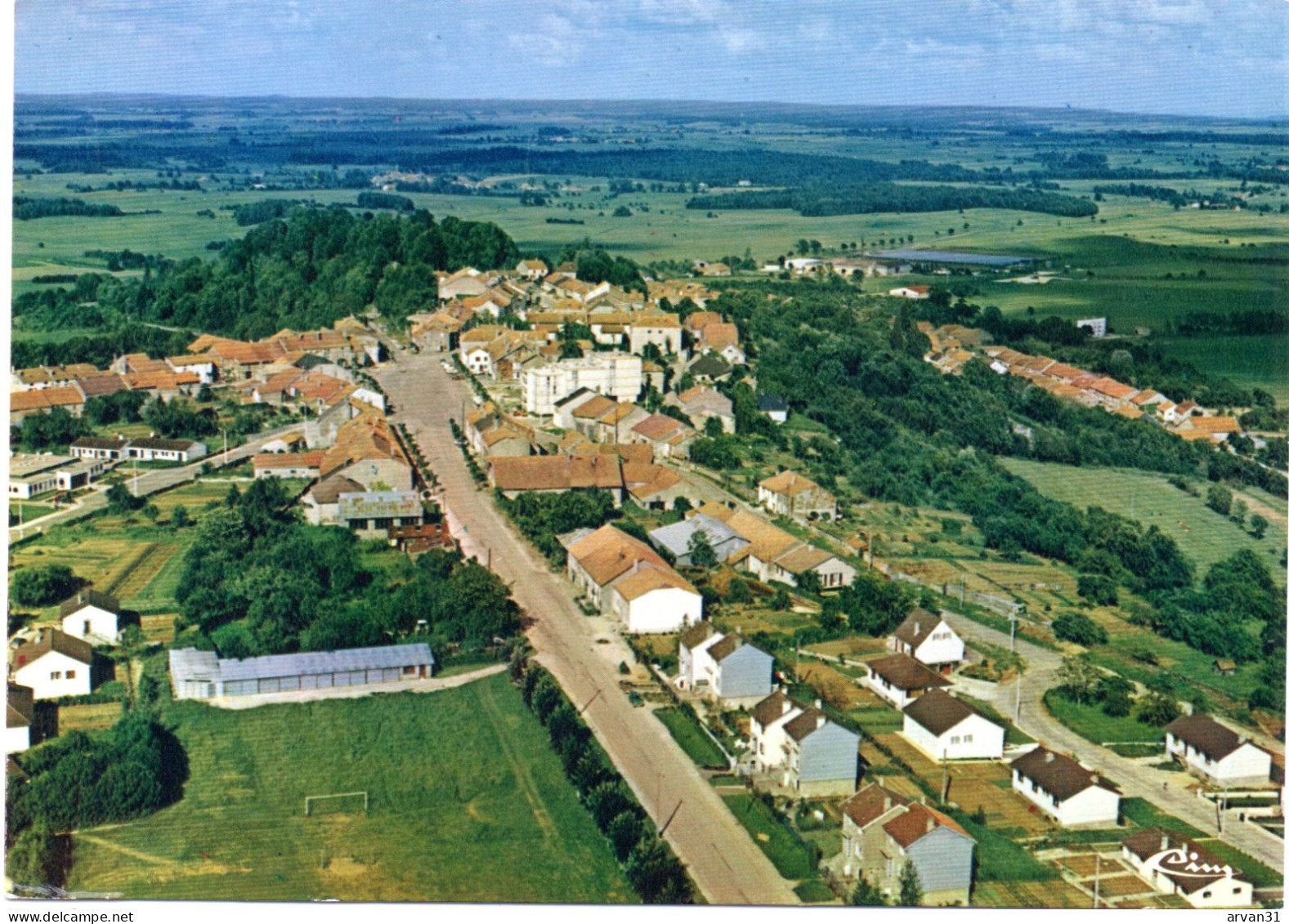 MONTIGNY Le ROI - VUE GENERALE AERIENNE  Dans Les ANNEES 70  - - Montigny Le Roi