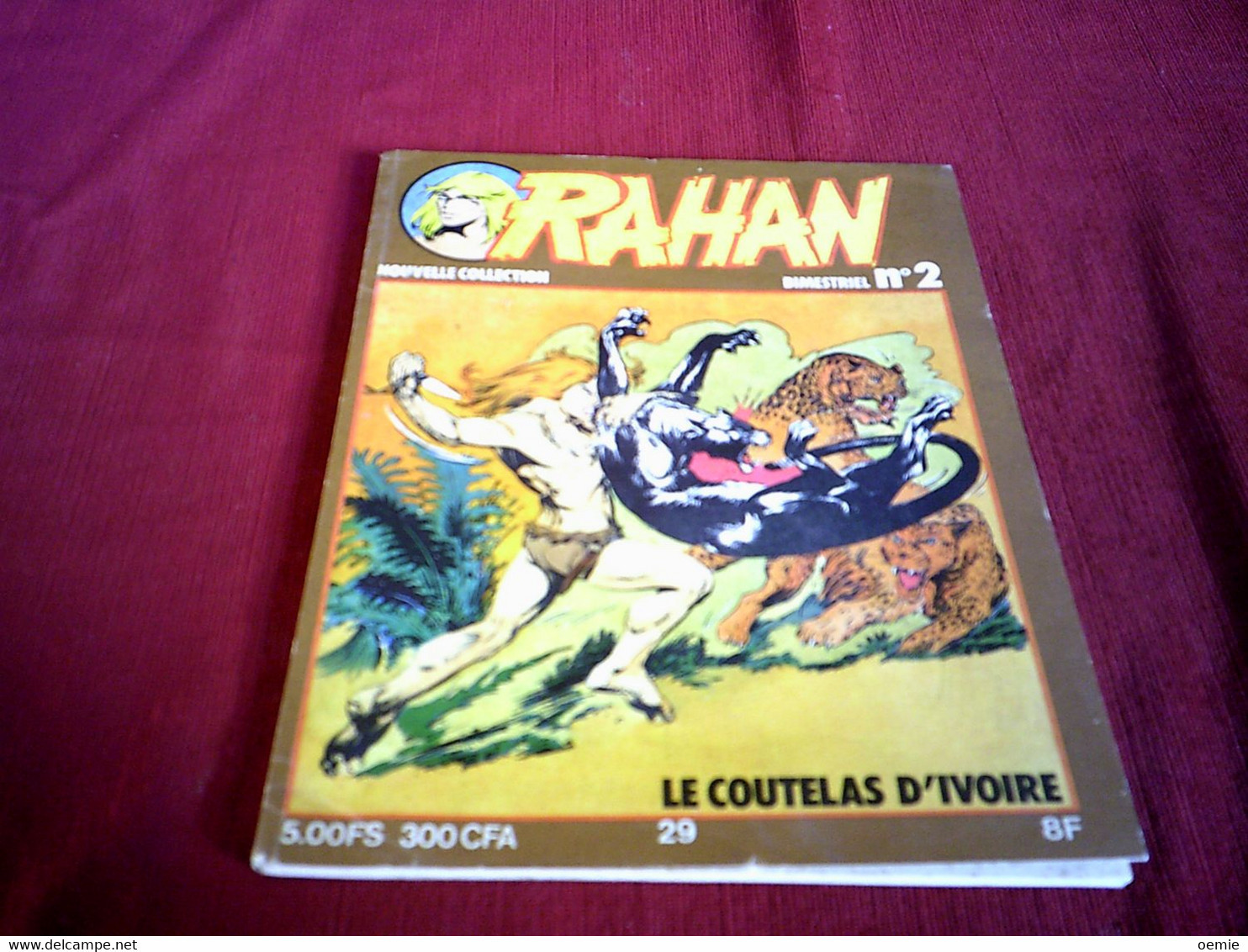 RAHAN  N° 2  LE COUTELAS D'IVOIRE - Rahan