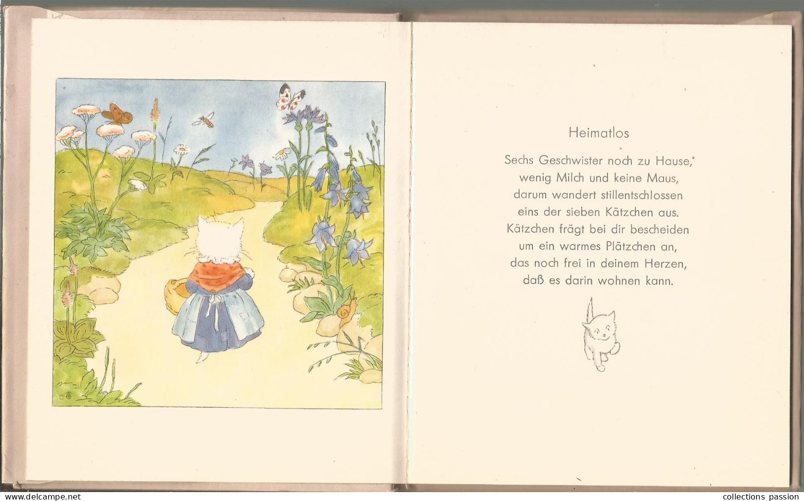 Livre Pour Enfants, MIAU! , Ida Bohatta-Morpurgo, Verlag Josef Müller, München , 1936, 18 Pages, Frais Fr 3.95 E - Bilderbücher