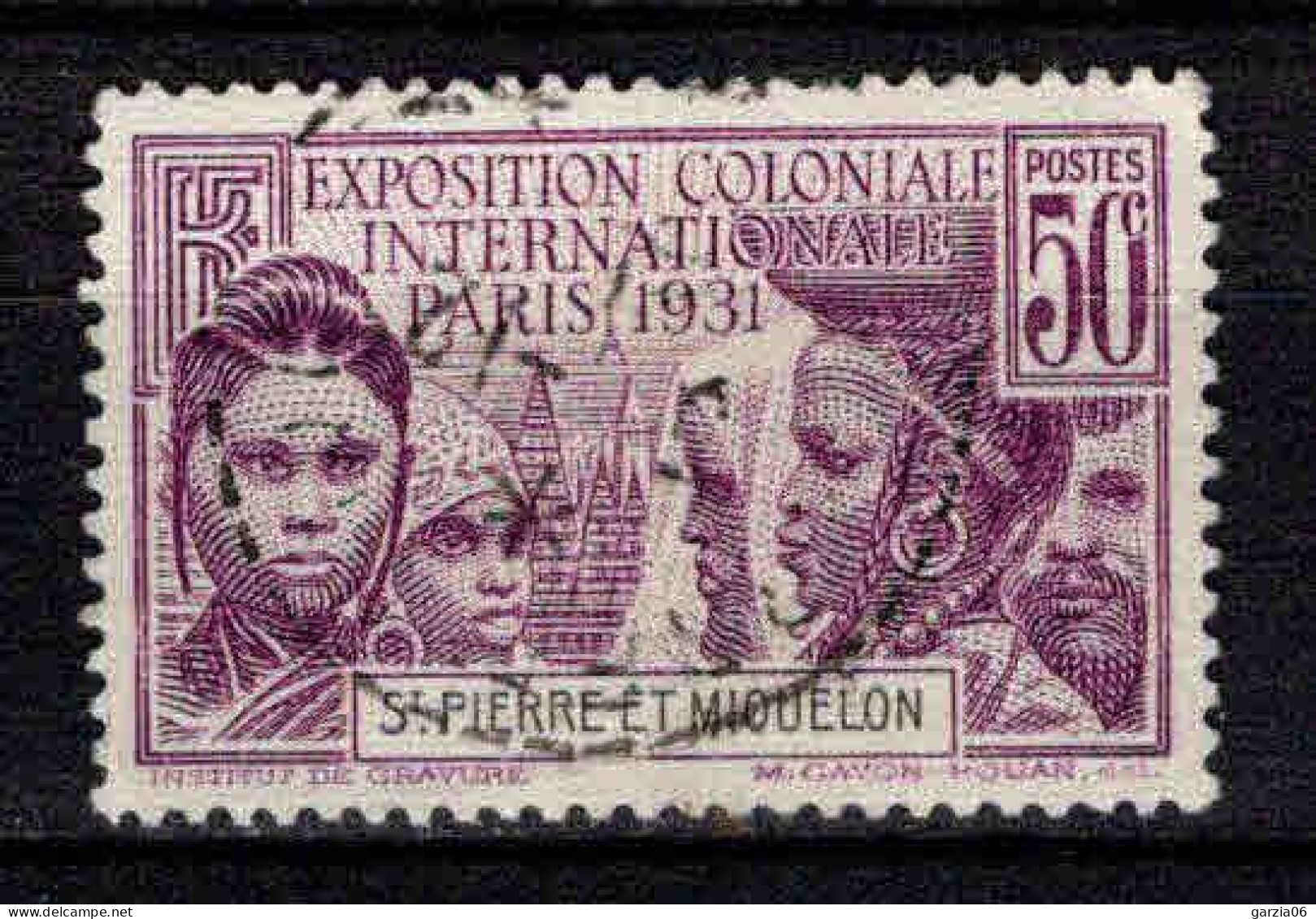 St Pierre Et Miquelon - 1931 - Exposition Coloniale De Paris - N° 133 - Oblit - Used - Oblitérés