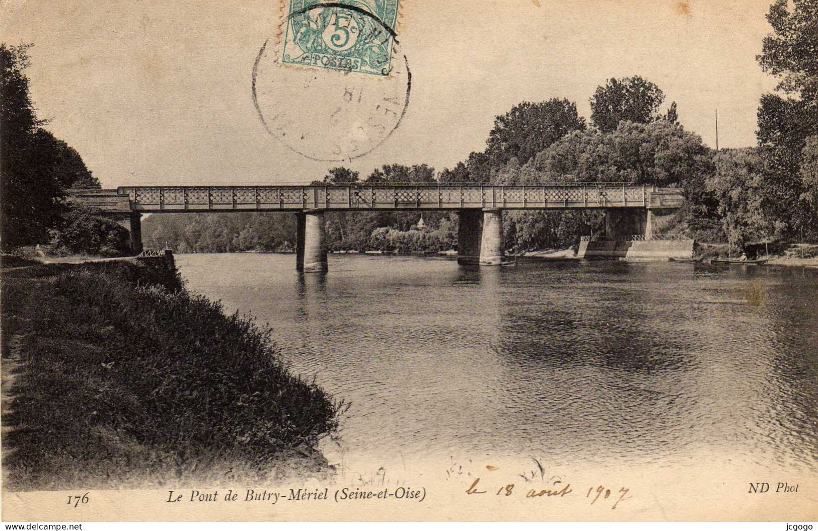 Le Pont De Butry-Mériel. - Butry