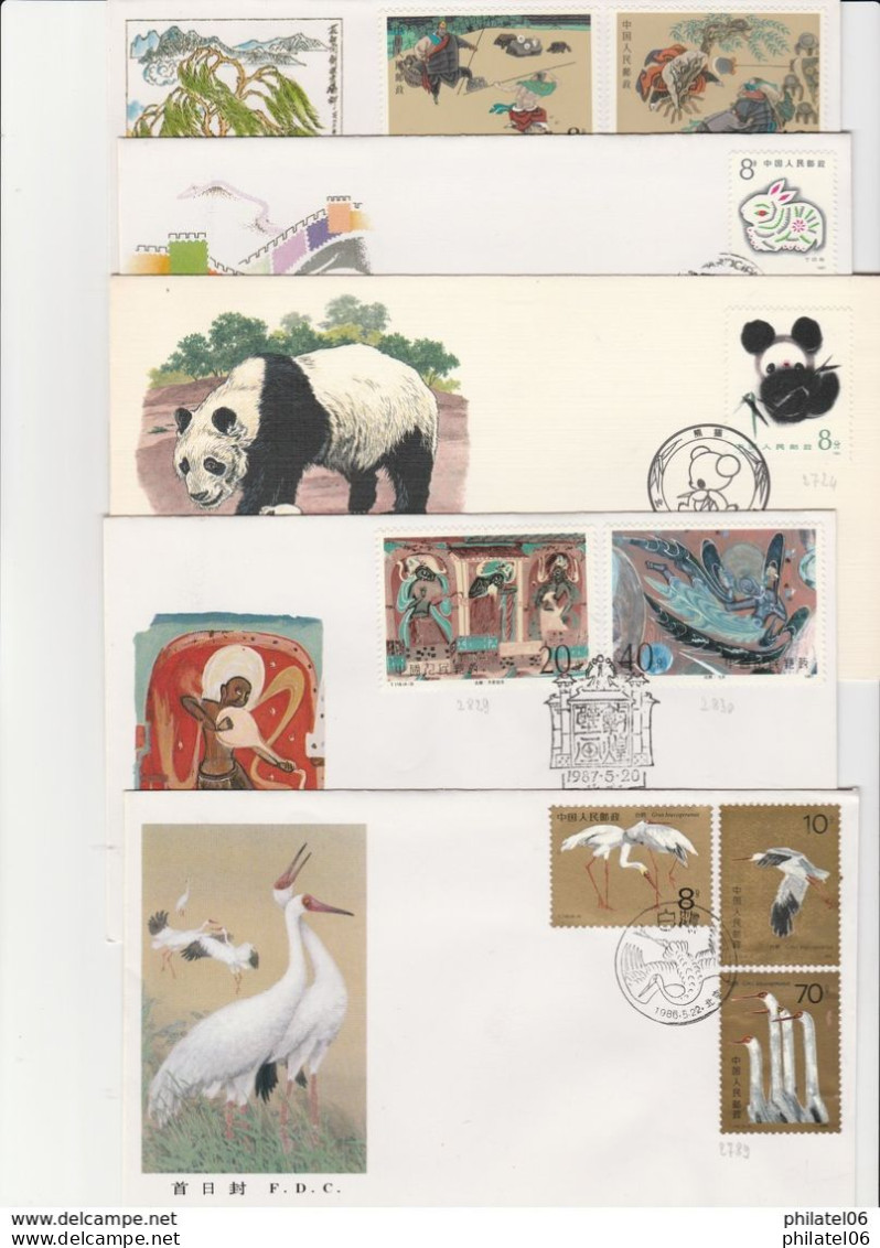 CHINA  BEAUTIFUL COVERS LETTERS  PANDA - 1990-1999