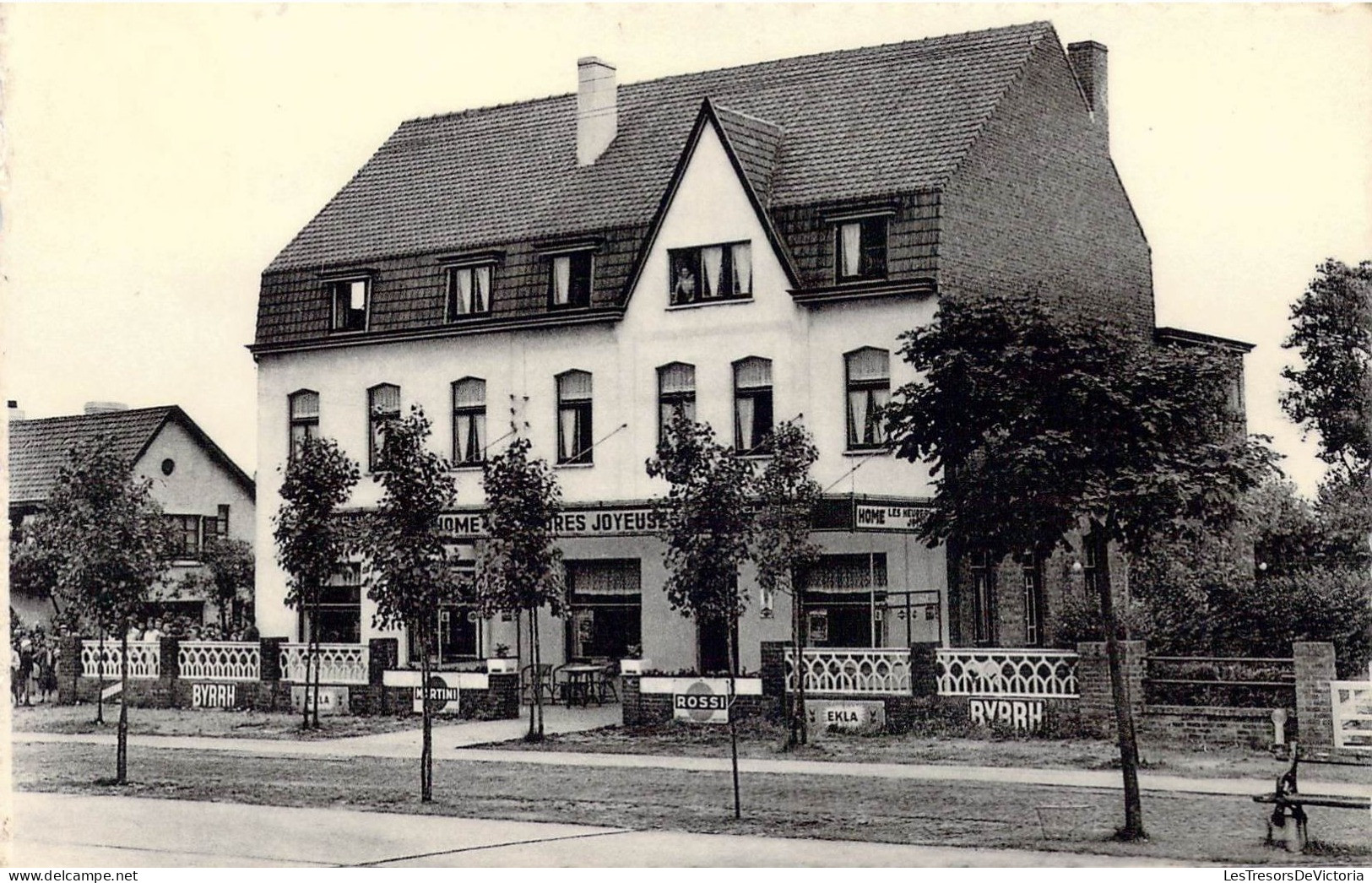 BELGIQUE - Nieuport-Bains - Home " Les Heures Joyeuses " 107 Avenue Albert 1er - Carte Postale Ancienne - Nieuwpoort