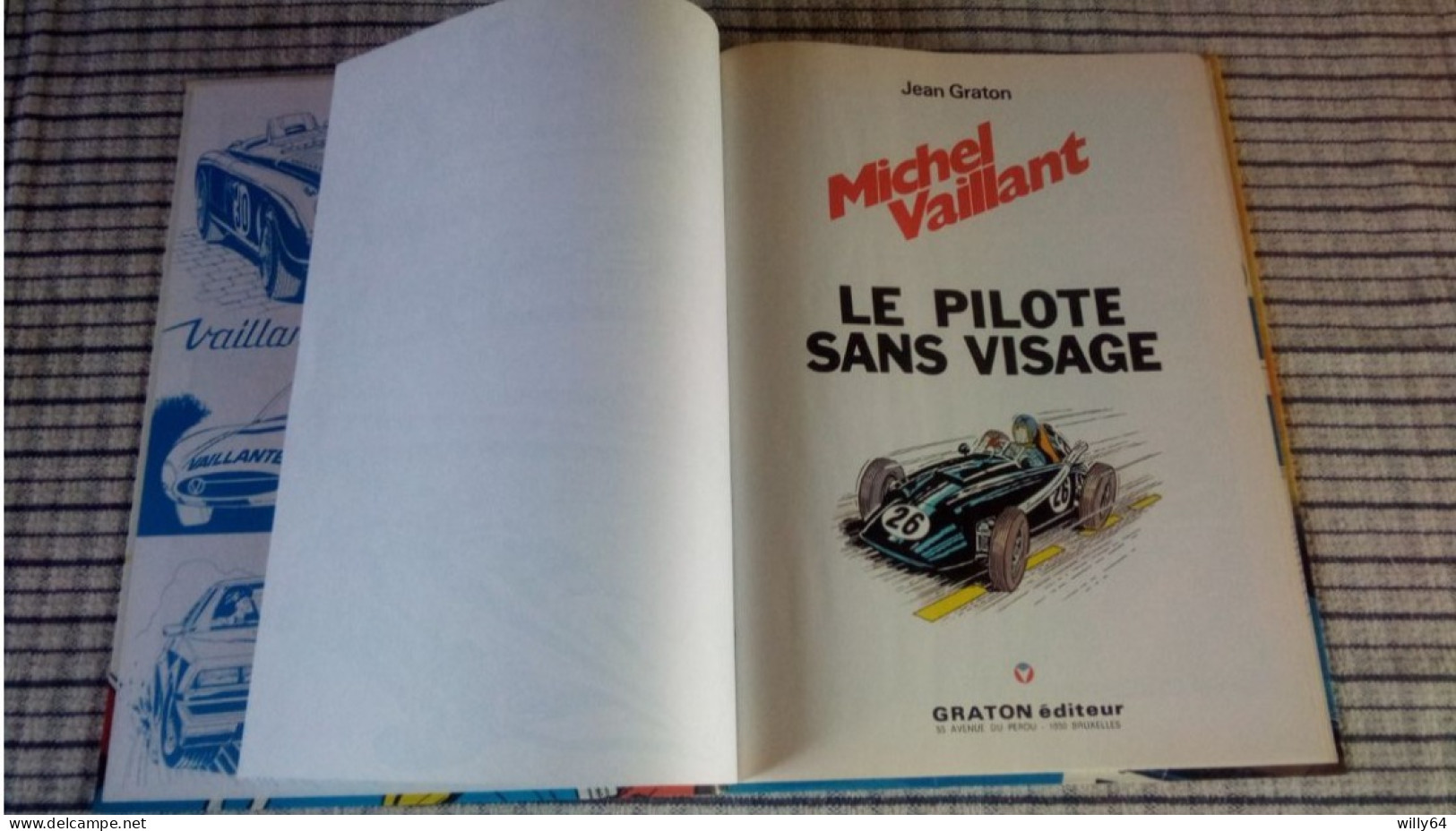 MICHEL VAILLANT  T2  Le Pilote Sans Visage  1992  GRATON    Comme Neuve - Michel Vaillant