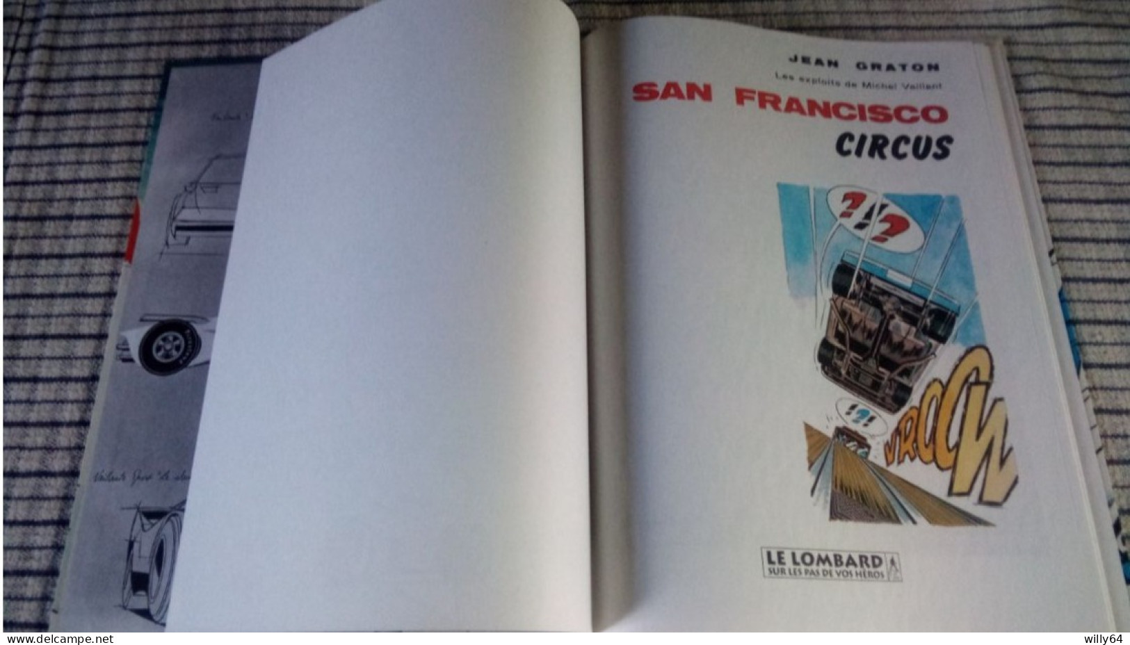 MICHEL VAILLANT  T29  San Francisco Circus  1995  LE LOMBARD   Comme Neuve - Michel Vaillant