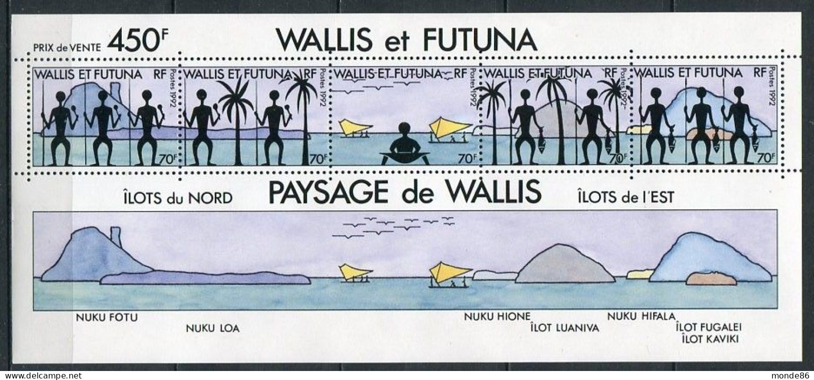 WALLIS & FUTUNA - Y&T BF N° 6 ** - Blocchi & Foglietti