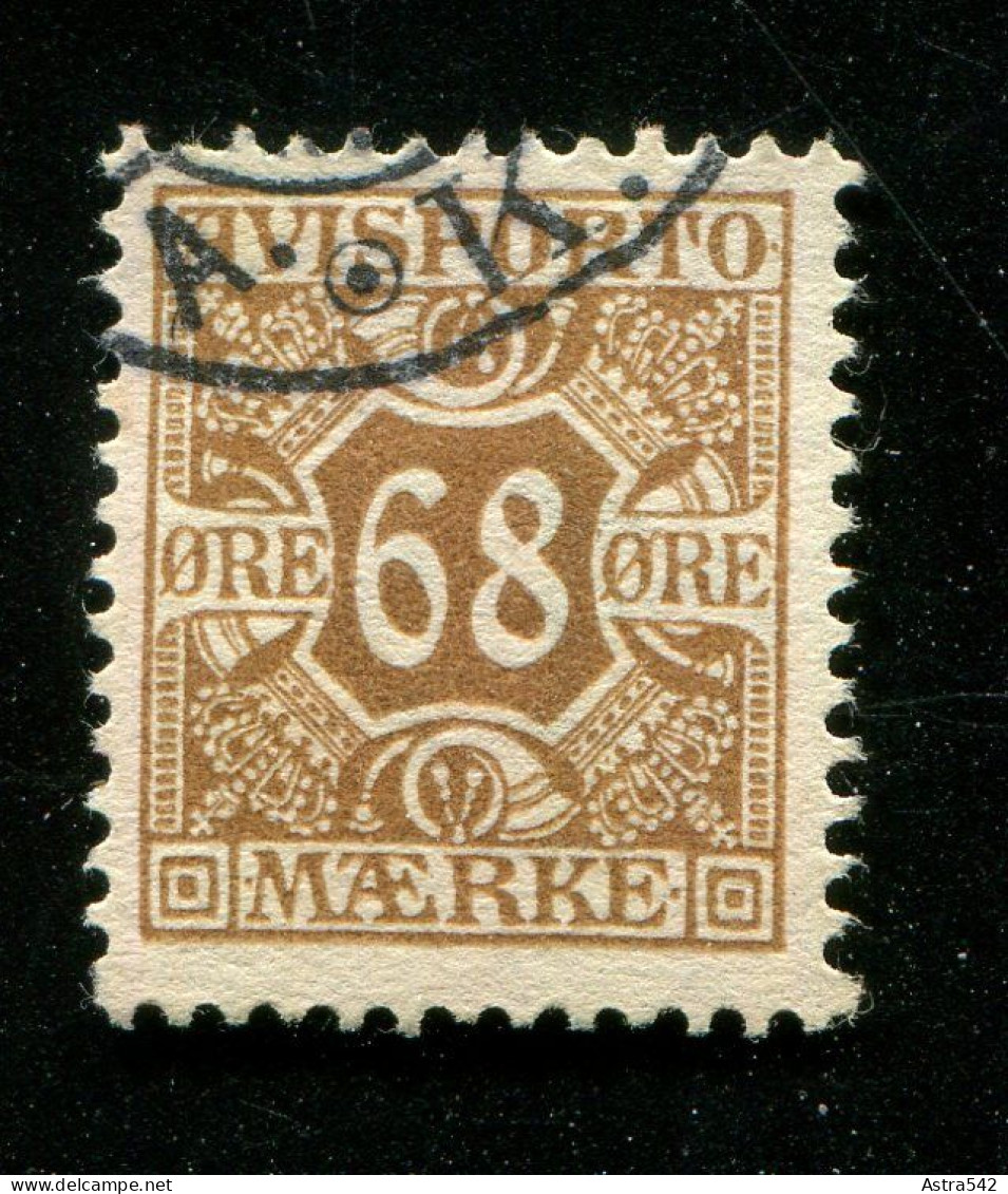 "DAENEMARK" 1907, Verrechnungsmarke Mi. 7 X Gestempelt (16269) - Port Dû (Taxe)