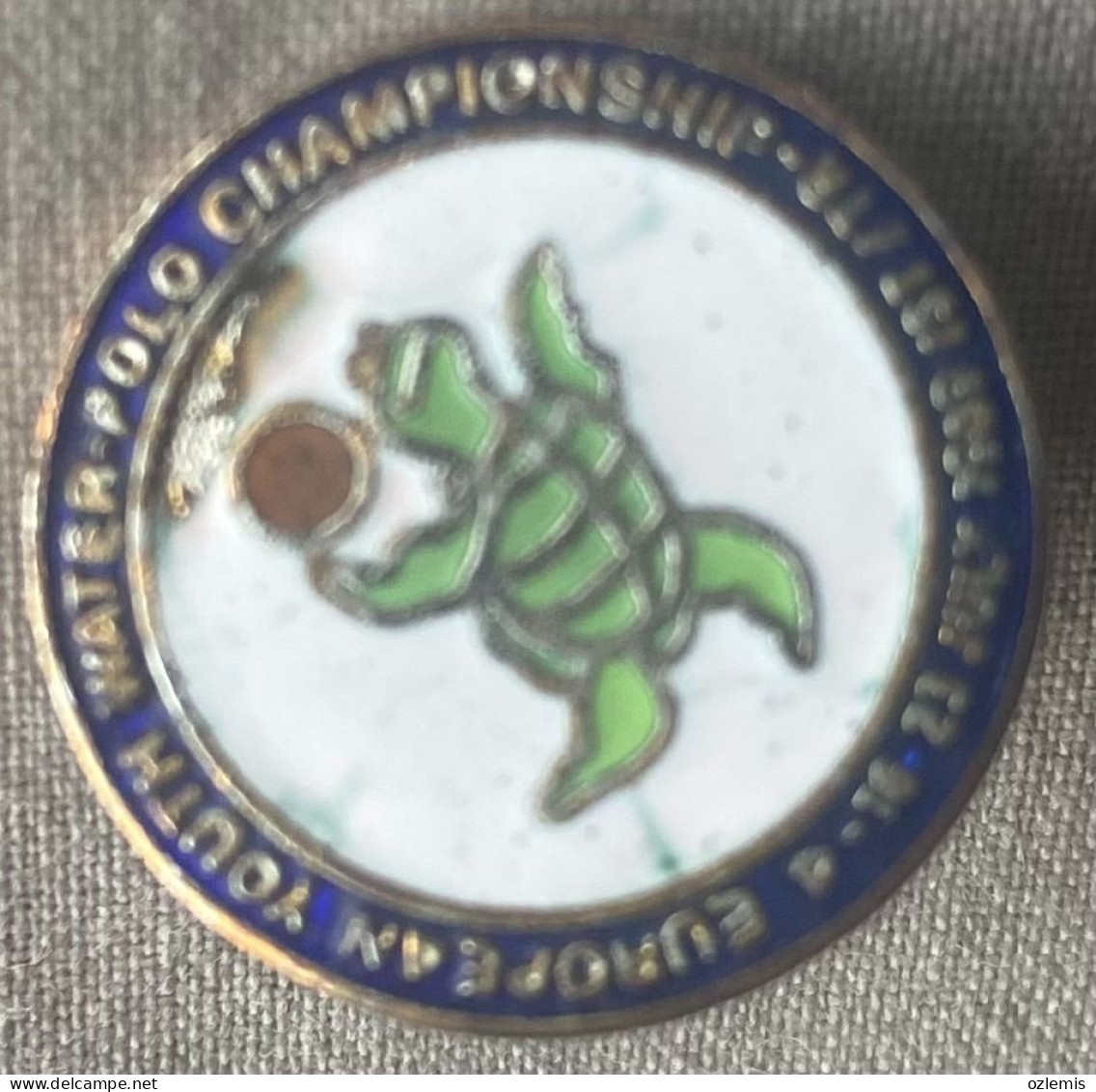 TURKEY, .EUROPEAN YOUTH WATER POOL CHAMPIONSHIP ISTANBUL ,BADGE - Zwemmen