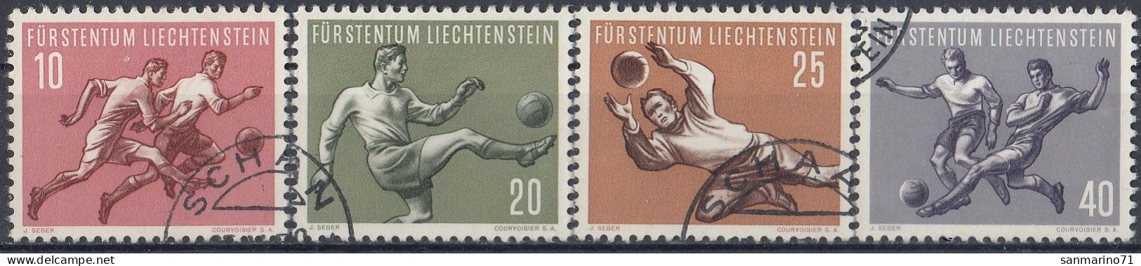 LIECHTENSTEIN 322-325,used - Used Stamps