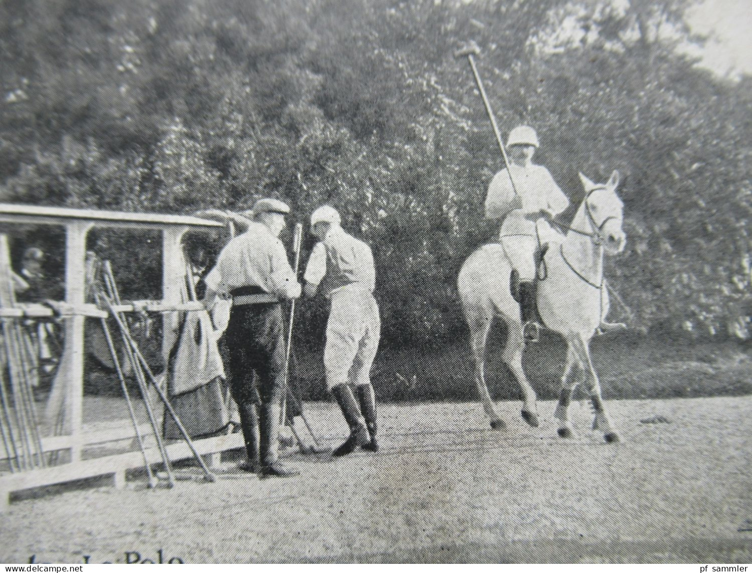 Alte AK Frankreich Um 1910 Motiv PK Les Sports Le Polo / Reitsport / Pferdesport / Polo / Ungebraucht - Horse Show