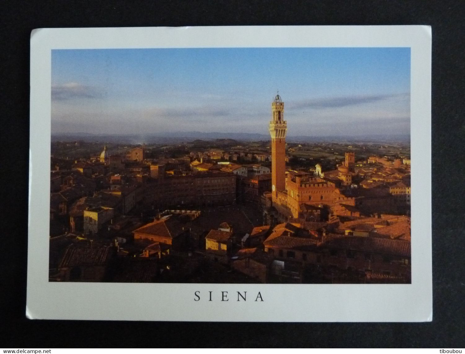 VATICAN VATICANO AVEC YT 1425 PAPE BENOIT XVI - SIENA PIAZZA DEL CAMPO - Storia Postale