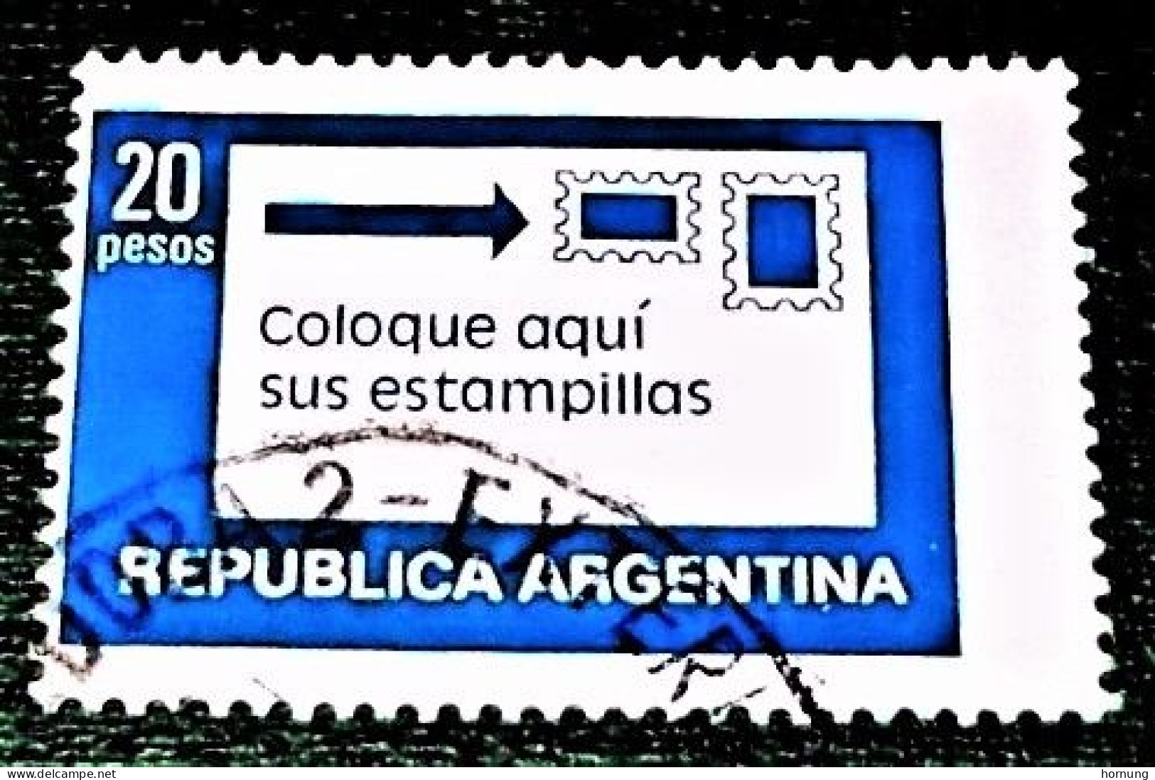 Argentina,1978/79, Post Signes. Correct Positioning Of Stamps. Michel # 1362 - Usados