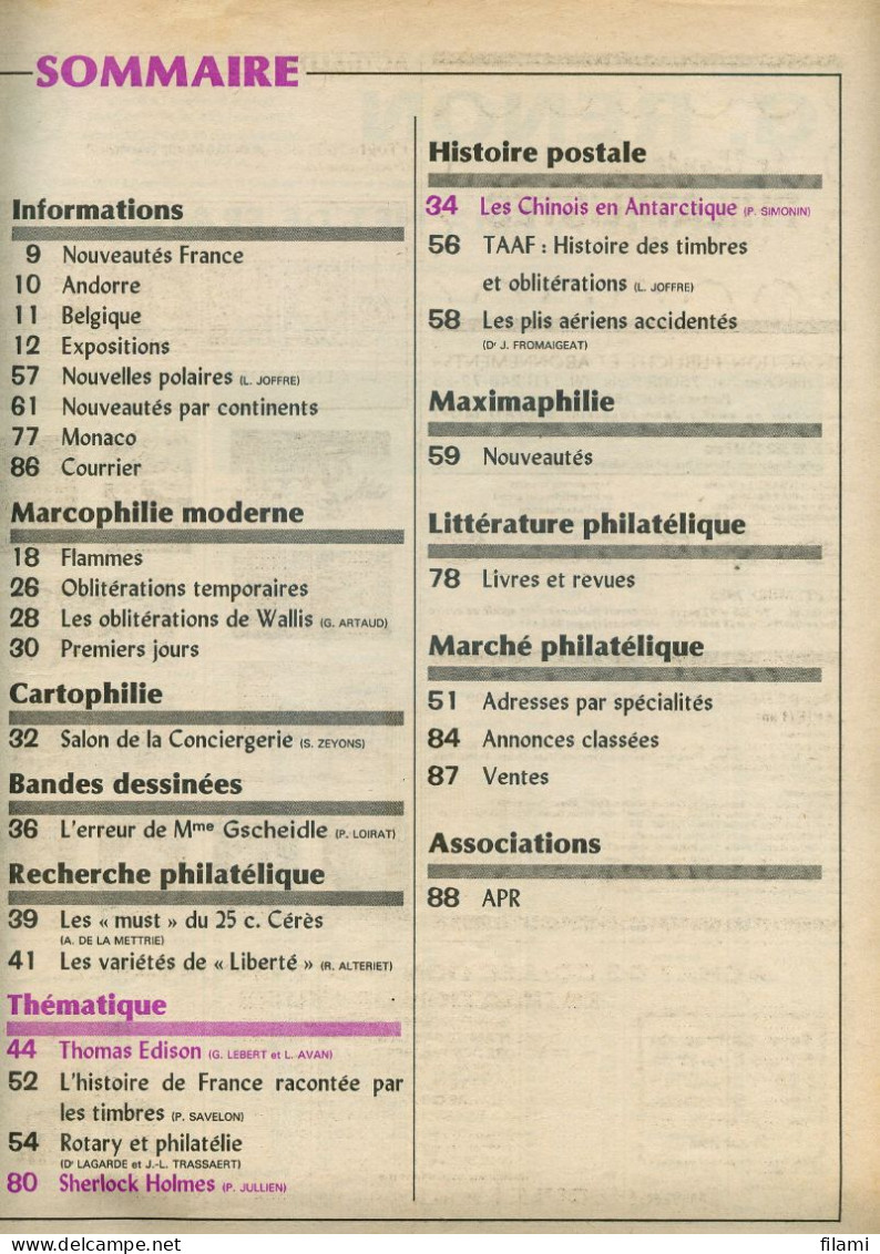 Le Monde Des Philatélistes N.389,conciergerie,Antarctique Chine,Cérès 25c,Liberté Gandon Varieté,plis Accidentés - Français (àpd. 1941)