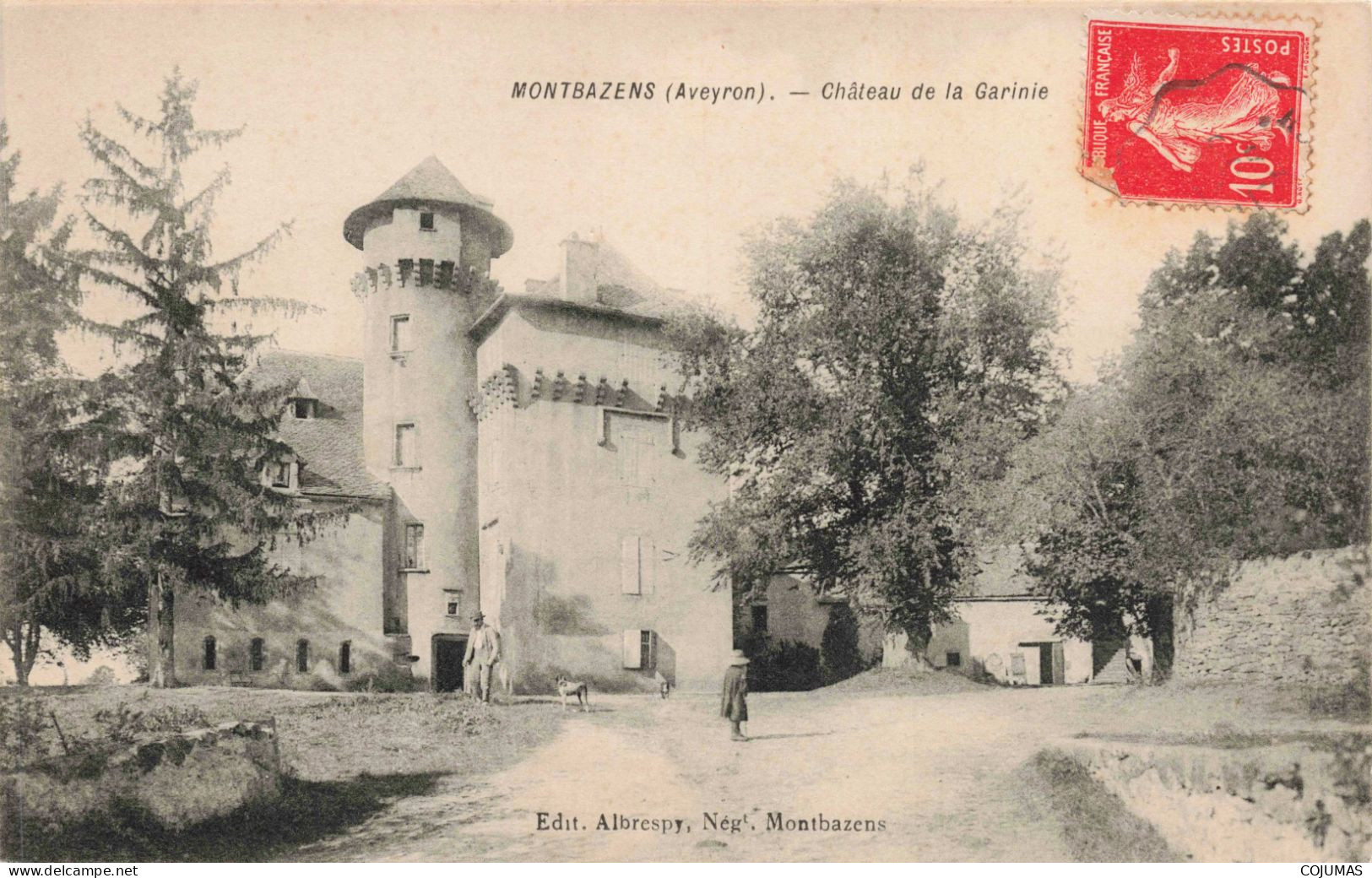 12 - MONTBAZENS - S17993 - Château De La Garinie - Montbazens