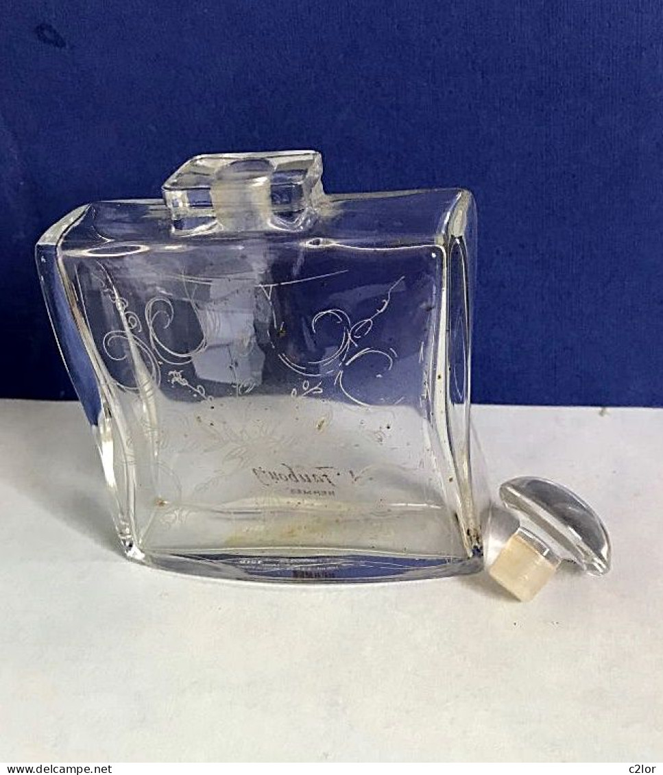 Ancien Flacon à Bouchon  " 24, Fauboug " D'HERMES  Eau De Toilette100 Ml Pour Collection Ou Décoration (LBch) VIDE/EMPTY - Flakons (leer)