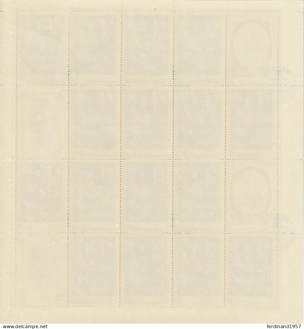 SU – 1974 Mi.4301-4306 Als Gestempelte Gebrauchte Bogensatz USED - Full Sheets