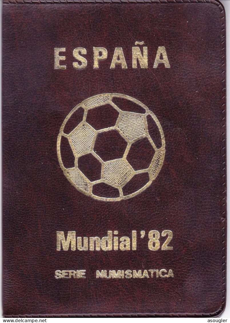 SPAIN OFFICIAL SET PESETAS 1980 (1982) MUNDIAL "free Shipping Via Registered Air Mail" - Sammlungen