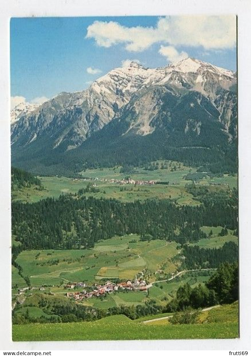 AK 139460 SWITZERLAND - Alvaschein Und Lenz Mit Lenzerhorn - Albulatal - Alvaschein