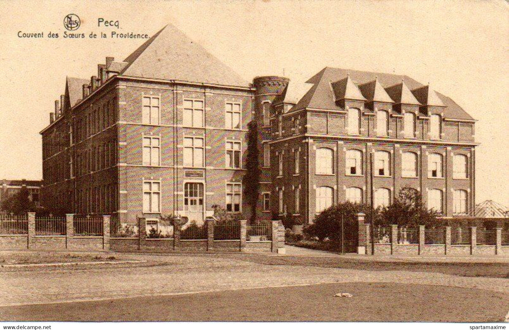 Pecq - Couvent Des Soeurs De La Providence (carte écrite) - Pecq