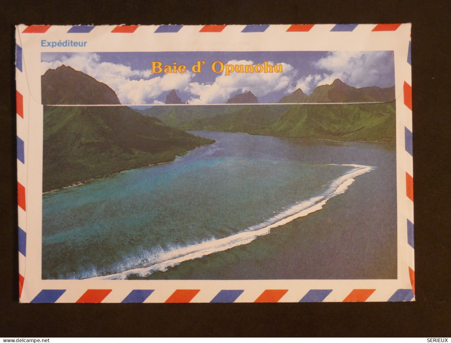 BU8 POLYNESIE BELLE LETTRE   1985  PAPEETE A  BOULOGNE    FRANCE  ++ AFF. PLAISANT++ - Covers & Documents