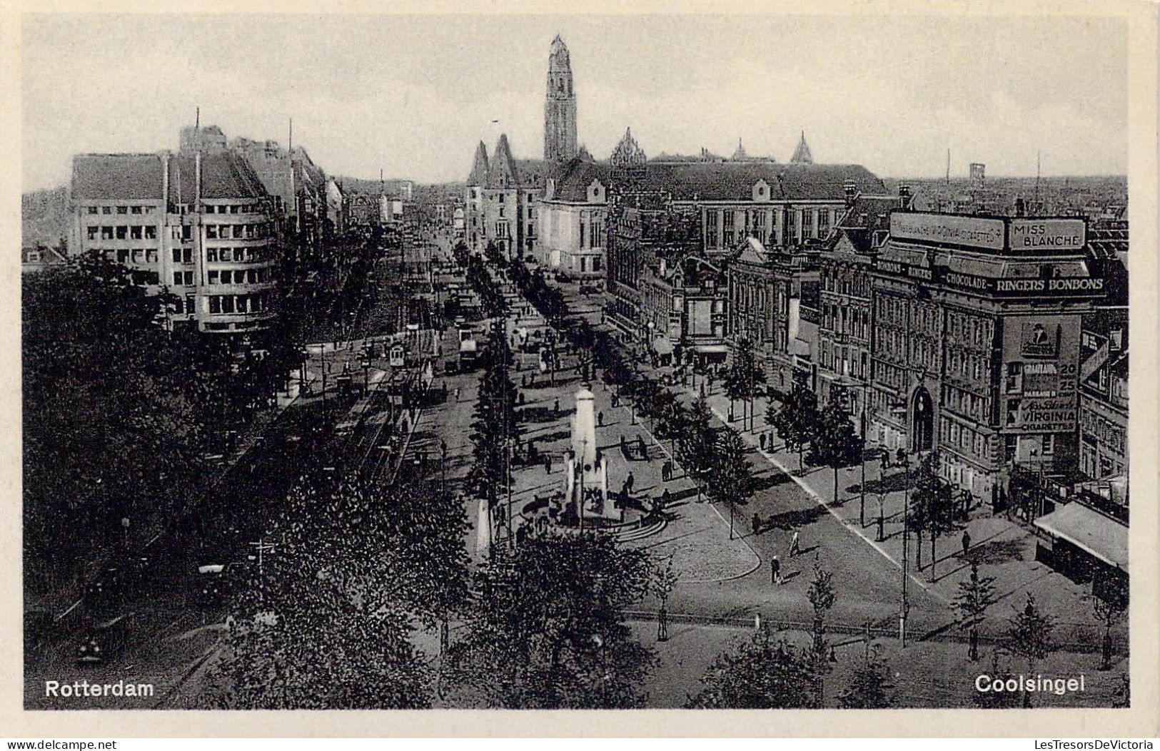 PAYS-BAS - Rotterdam - Coolsingel - Carte Postale Ancienne - Rotterdam