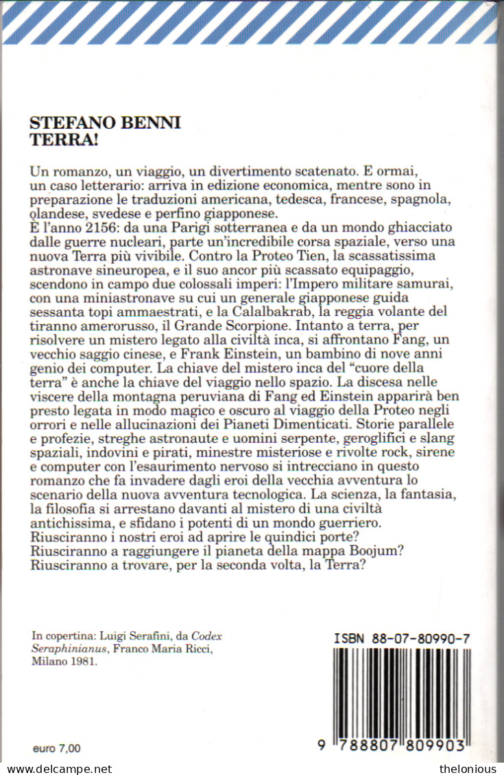 # Stefano Benni - Terra! - Universale Economica Feltrinelli 2004 - Famous Authors