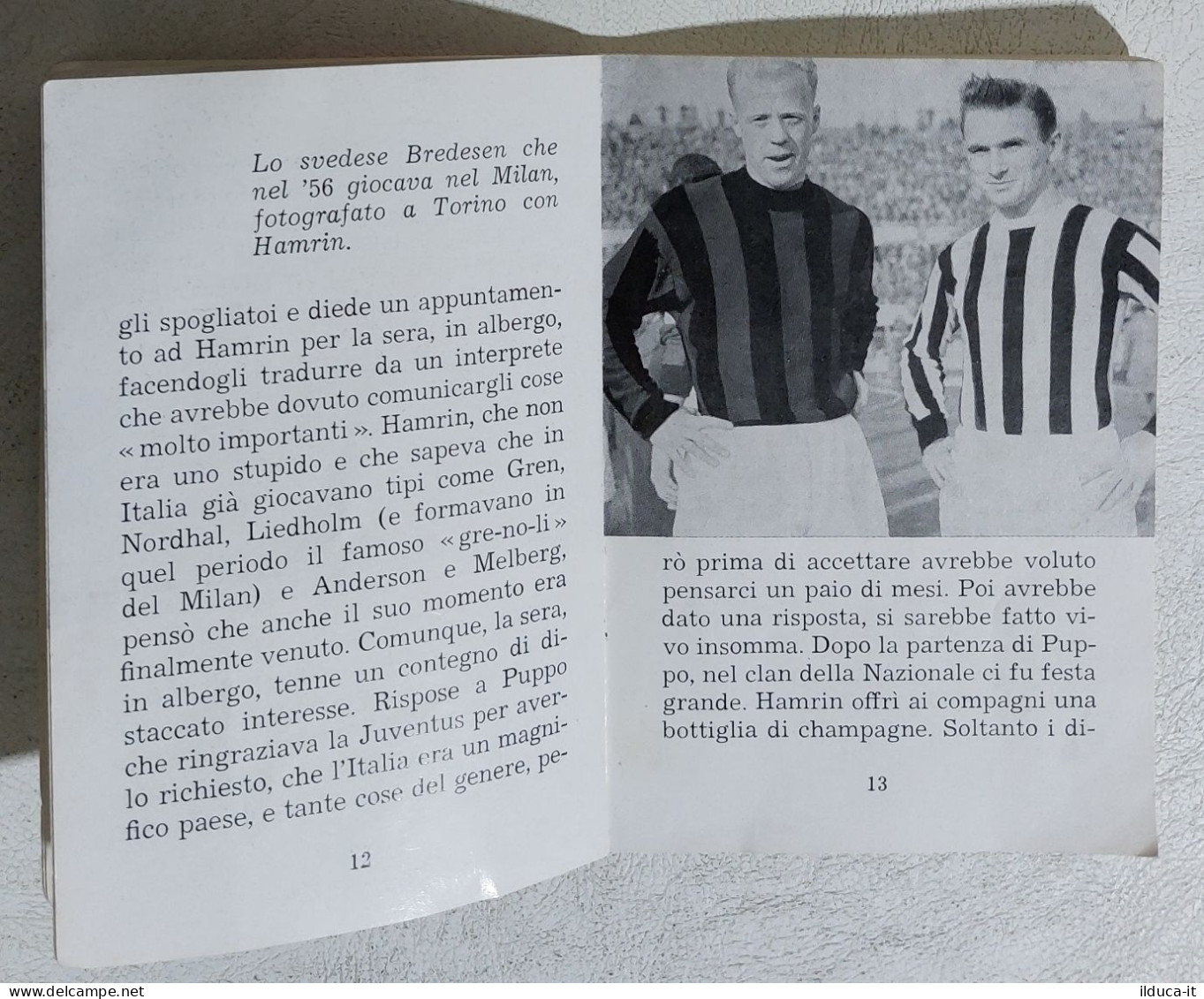 I114916 Cs1 Piccola Enciclopedia Dello Sport Nr 13 - Kurt Hamrin - Carusi 1963 - Deportes