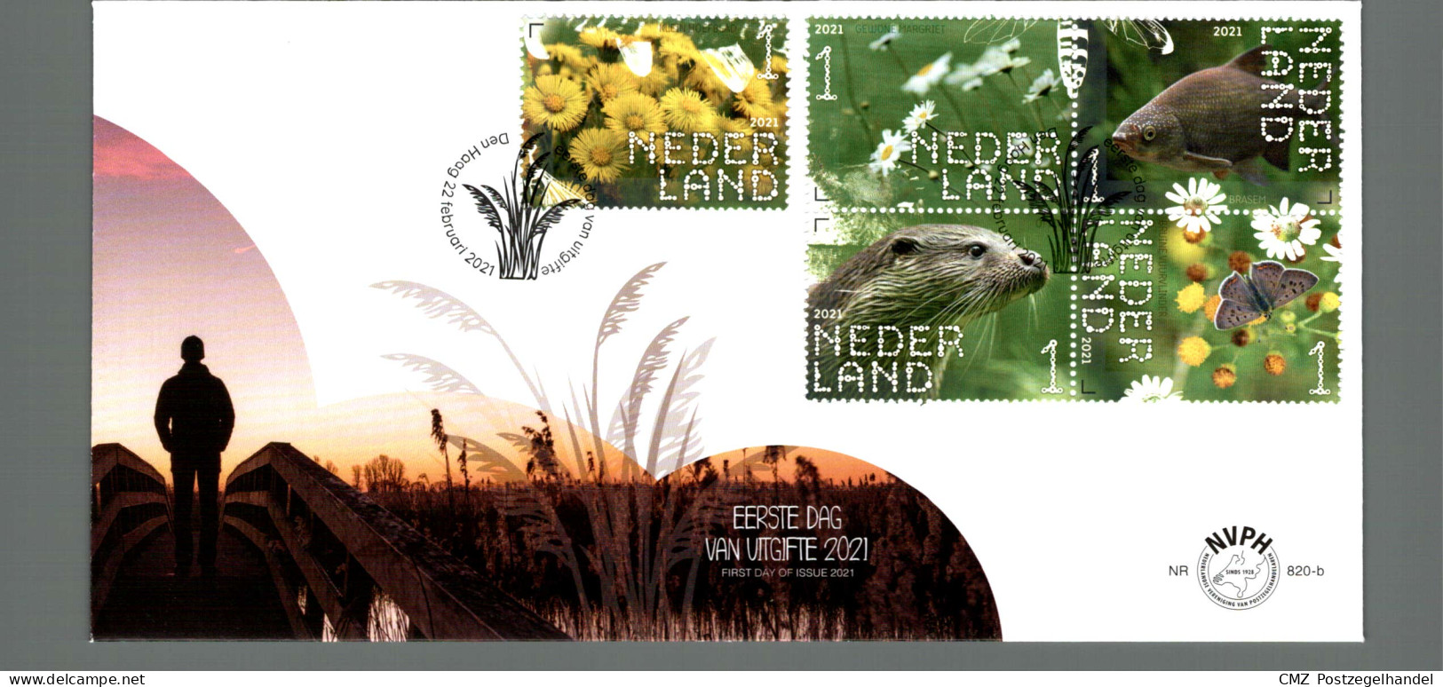 Jaarcollectie FDC eerstedagenveloppen 2021 onbeschreven 