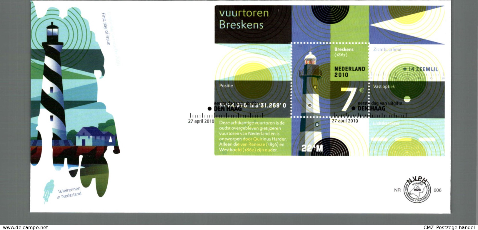 Jaarcollectie FDC eerstedagenveloppen 2010 onbeschreven