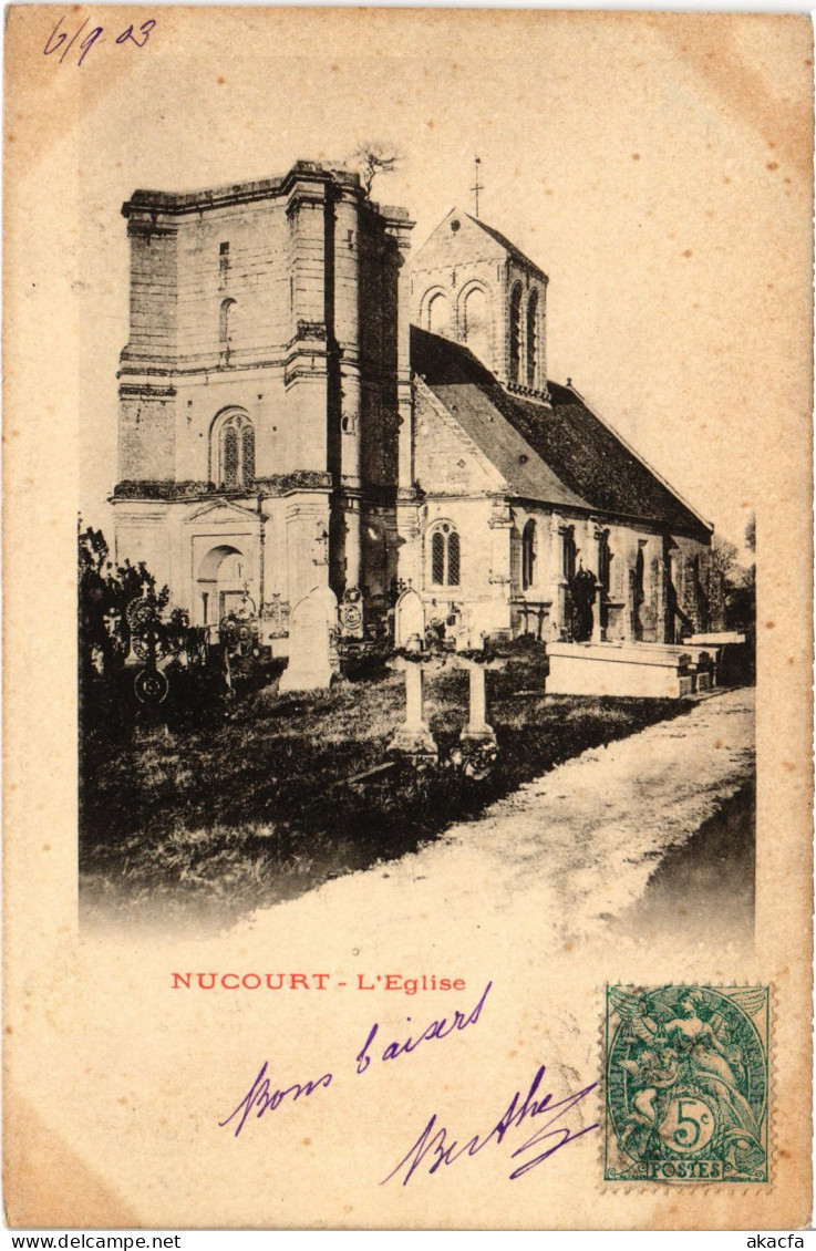 CPA Nucourt Eglise (1340140) - Nucourt