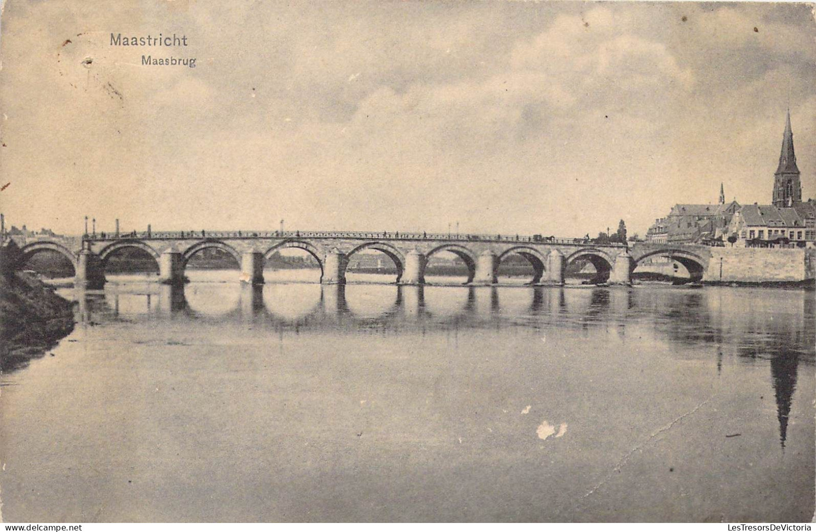 PAYS-BAS - Maastricht - Maasbrug - Carte Postale Ancienne - Maastricht