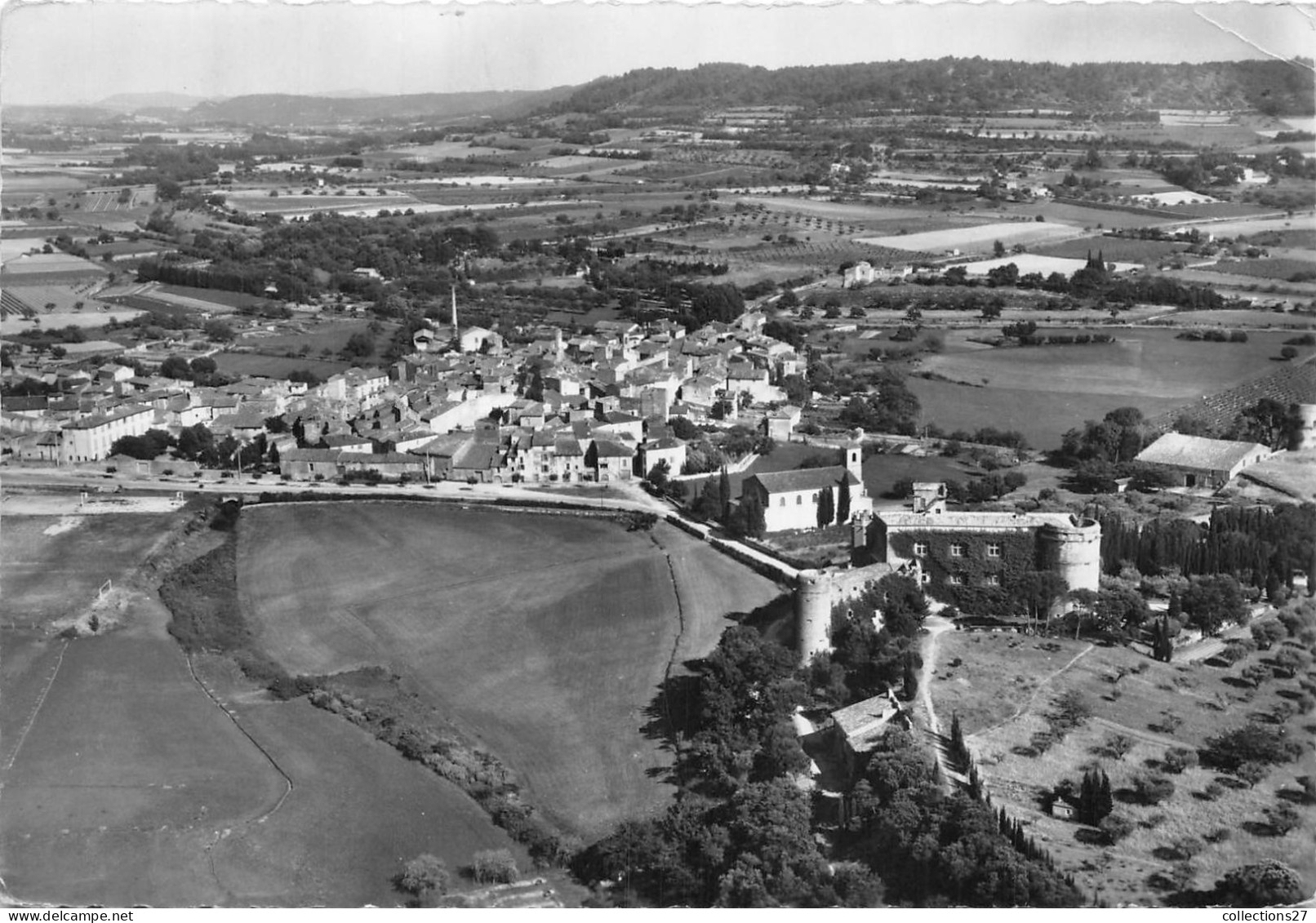 84-LOURMARIN- VUE GÉNÉRALE AÉRIENNE - Lourmarin