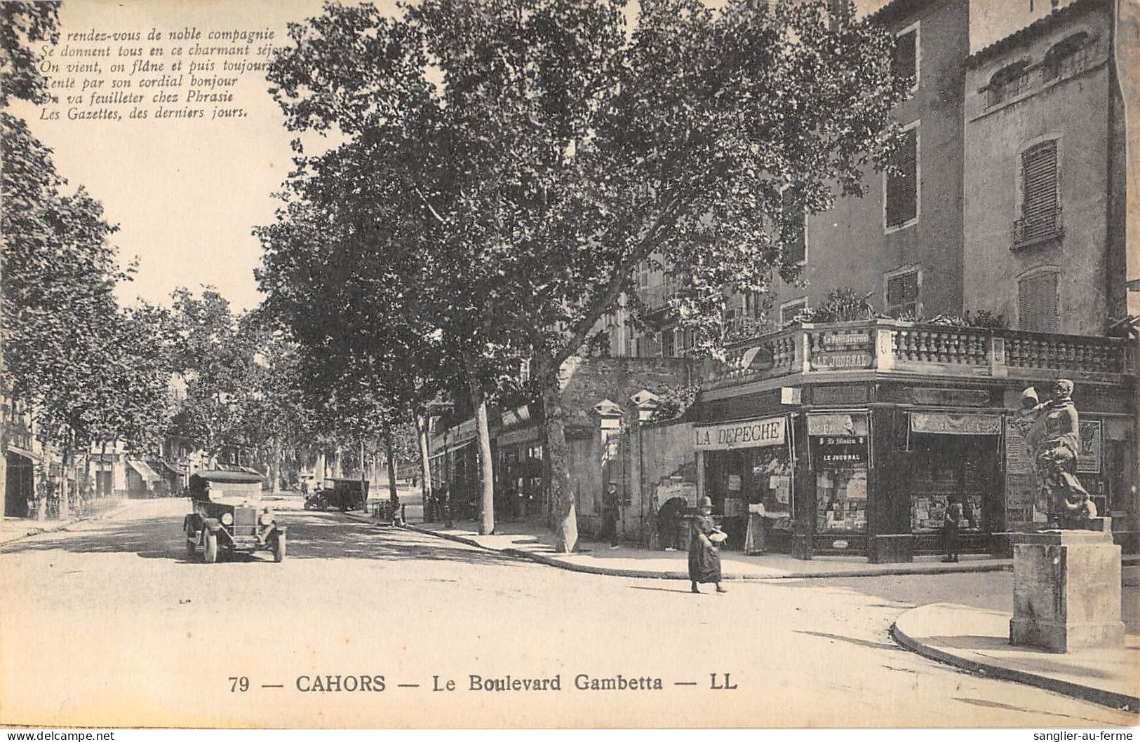 CPA 46 CAHORS LE BOULEVARD GAMBETTA - Cahors