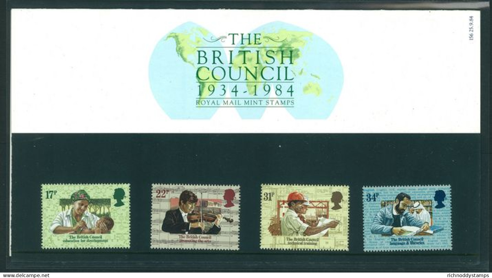 1984 50th Anniv Of British Council Presentation Pack. - Presentation Packs